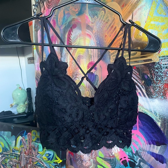 Black Lace Bralette - Picture 1 of 1